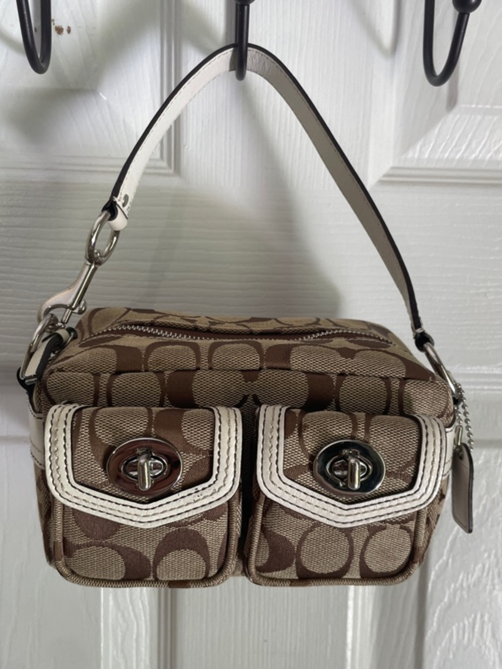 Coach Mini Legacy Double Turnlock Bag Preppy Quiet Luxury